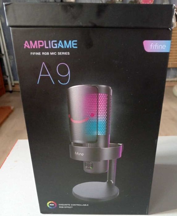Продам Микрофон FIFINE AMPLIGAME A9 черный