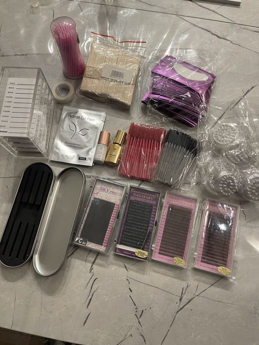 Материалы для наращивания ресниц 15000