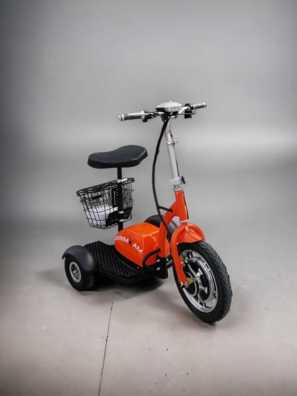 Електрически триколки А2 500W/48V/12Ah с малки гуми ORANGE