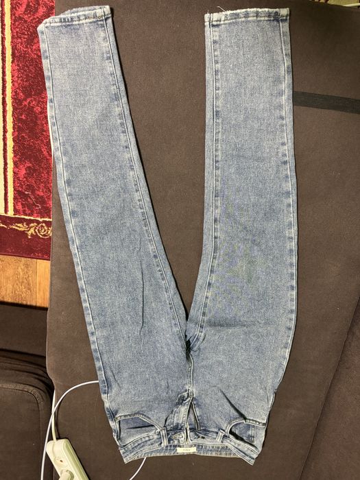 Джинсы синие