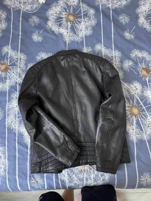 Мъжко кожено яке и елек Zara