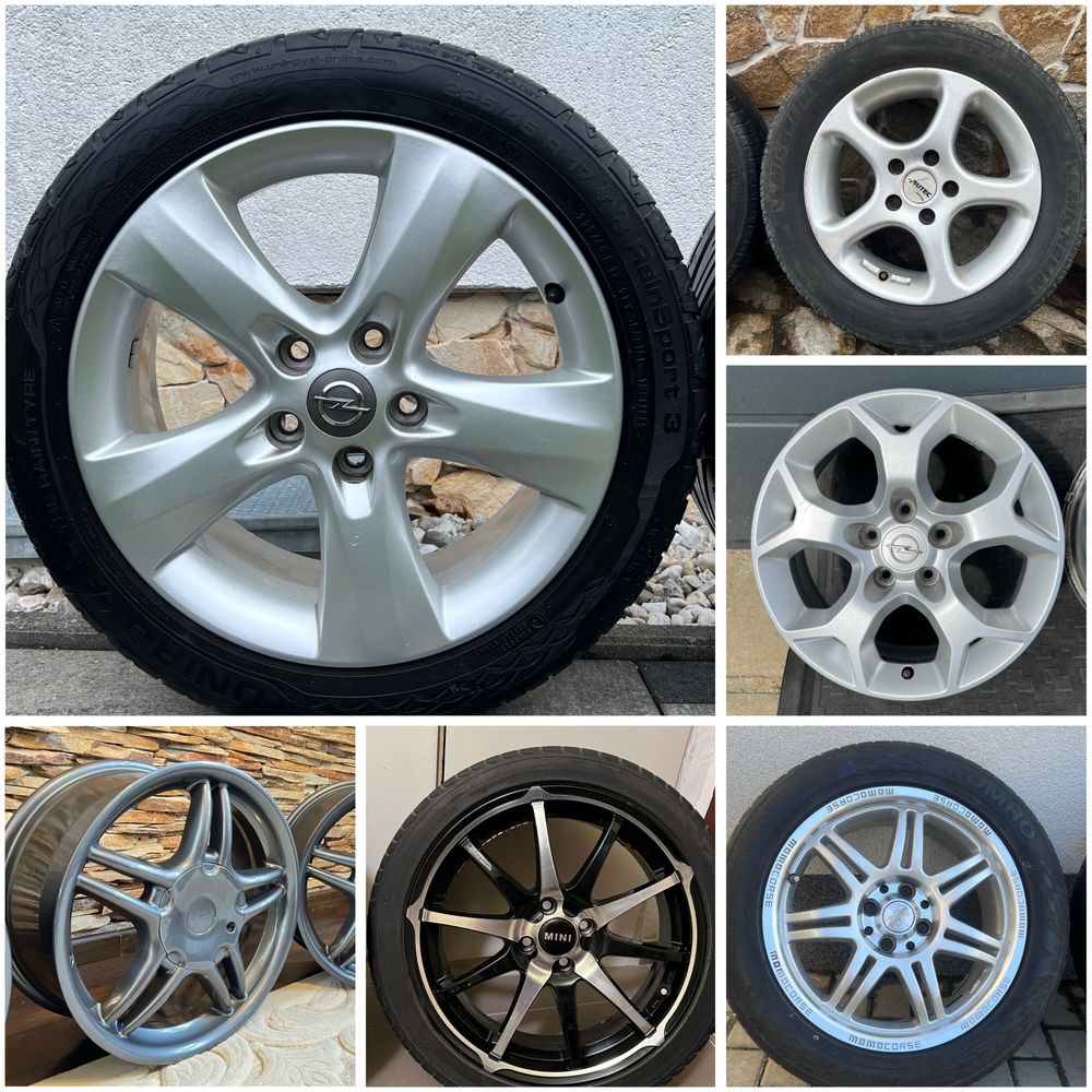 Jante Opel 5x110 R15 R16 R17 5x115 4x100 Astra Vectra Cross