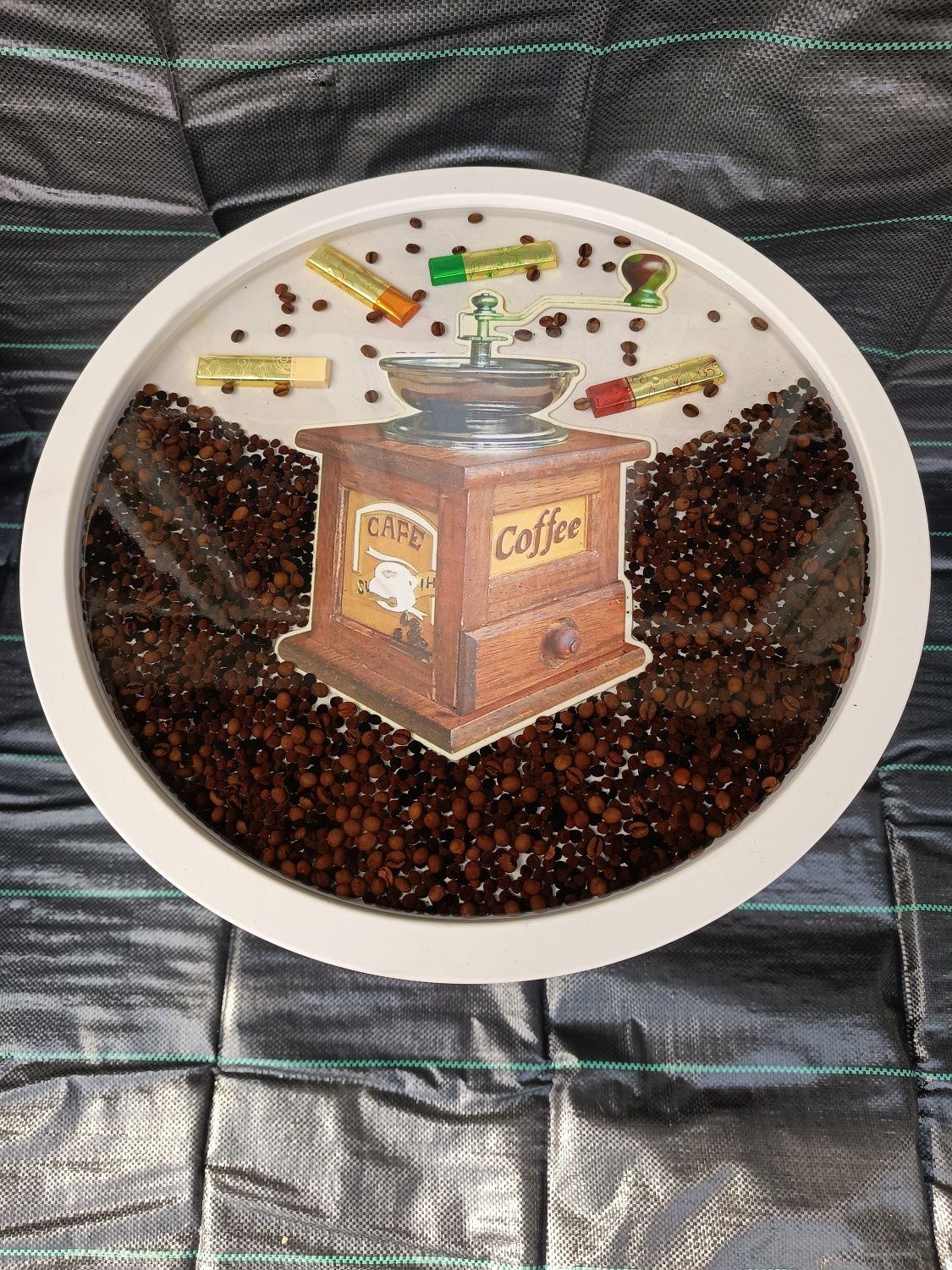Măsuță cafea cu resina