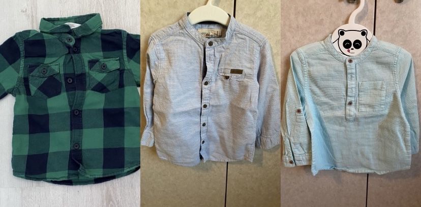 Детски дънки и детски ризи 98 размер Нови