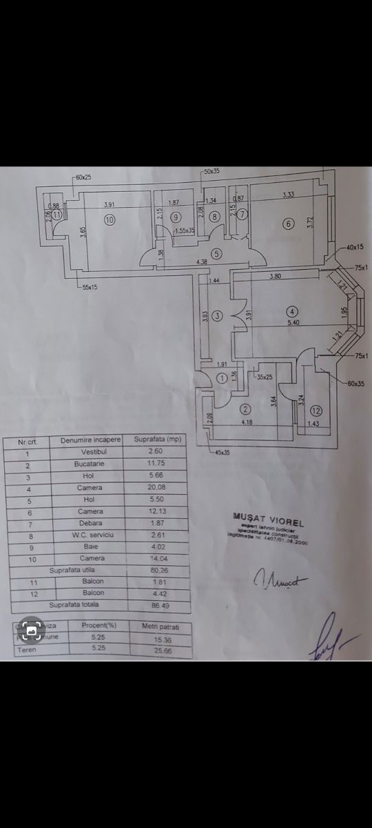 Apartament 3 camere decomandat Mall Vitan Zizin