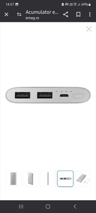 Acumulator extern Samsung P1100B