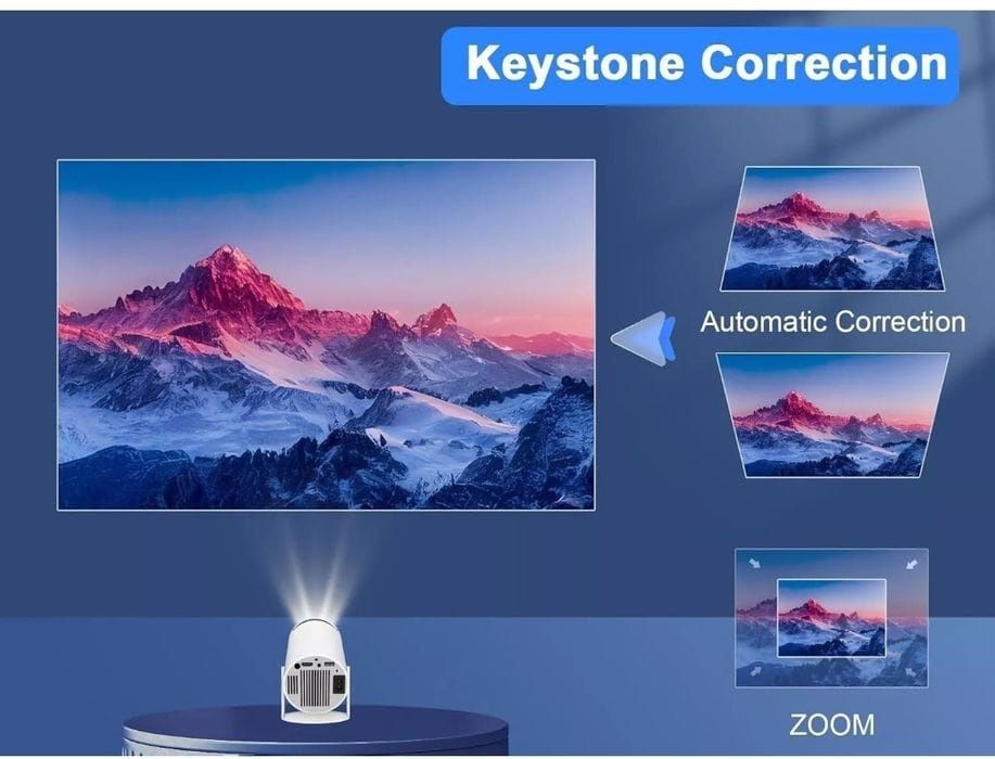 Videoproiector Portabil Smart 4K Ultra HD