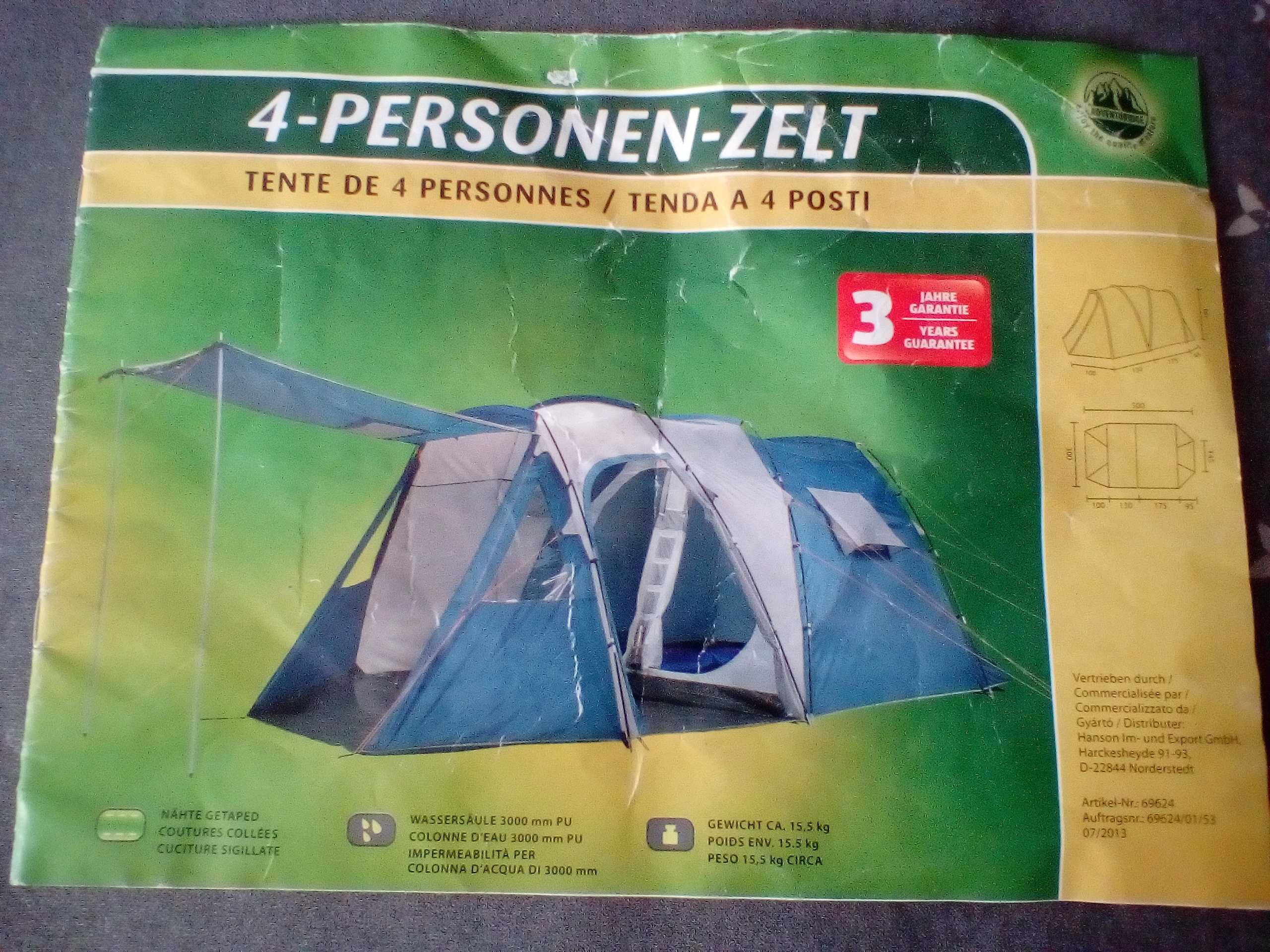 kit Cort 4 persoane nou  mare  cu camera inclusa  si  bete fibra nou