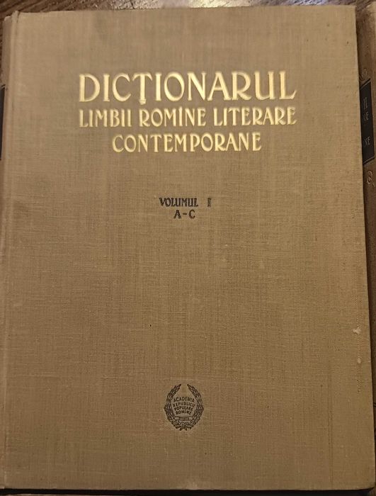 Dictionarul limbii romine literare contemporane- 4 volume
