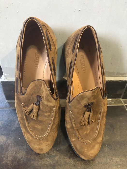 pantofi piele intoarsa BIGOTI