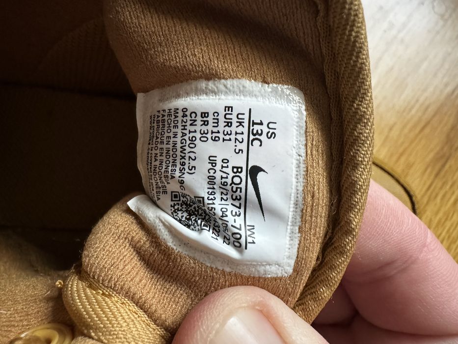 Ghete copii Nike piele marimea 31