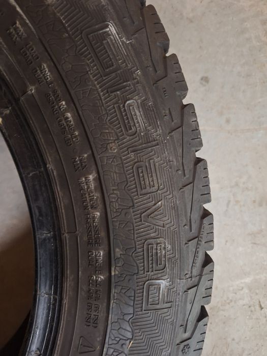7.6mm! 2бр 185 75 16C за бус Gislaved