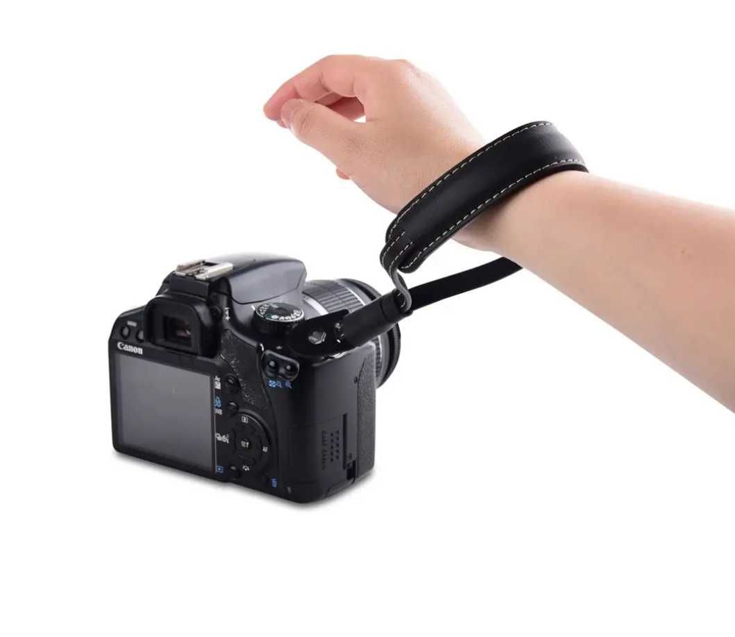 Кожен ремък за фотоапарат - camera hand strap