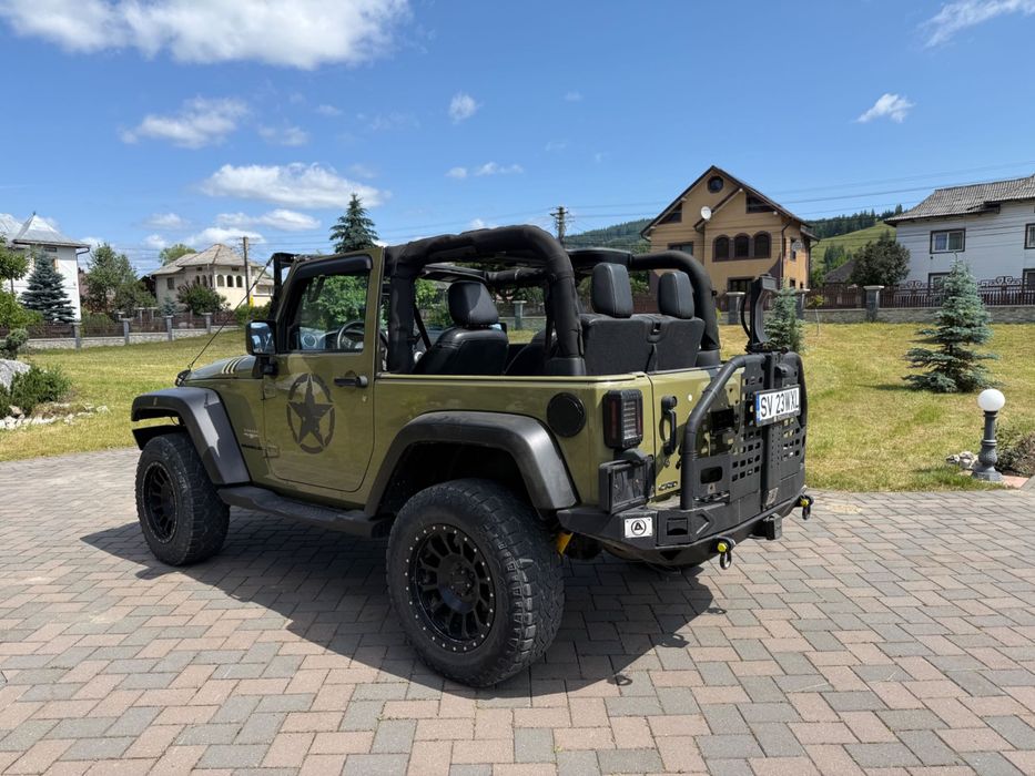 Jeep Wrangler Sahara 2014 – 2.8 CRD, 200 CP – Întreținut Impecabil
