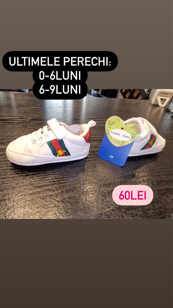 Botosei pentru bebelusi gucci