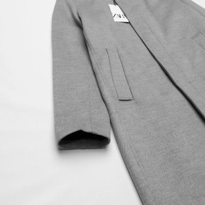 Palton barbati Zara, gri, NOU, marimea L/42