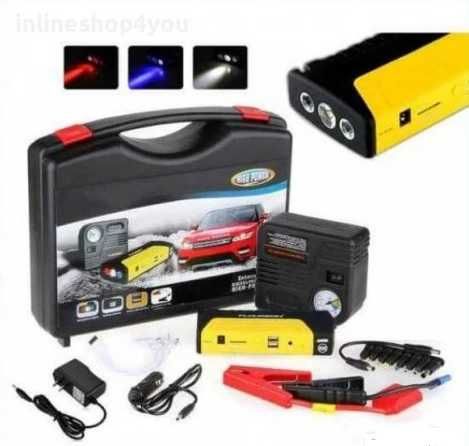 ПРОМО КОМПЛЕКТ станция + компресор 12V JUMP STARTER