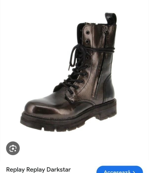 Ghete bocanci piele dama Replay 39