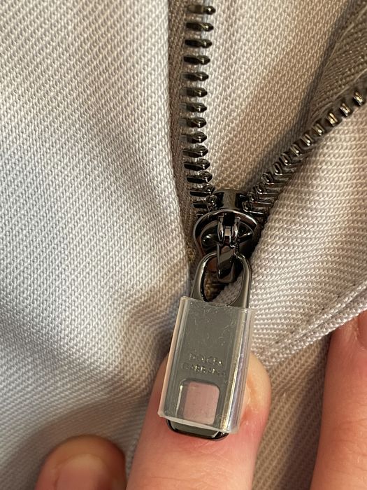 Pantaloni eleganti D&G, noi, material premium.