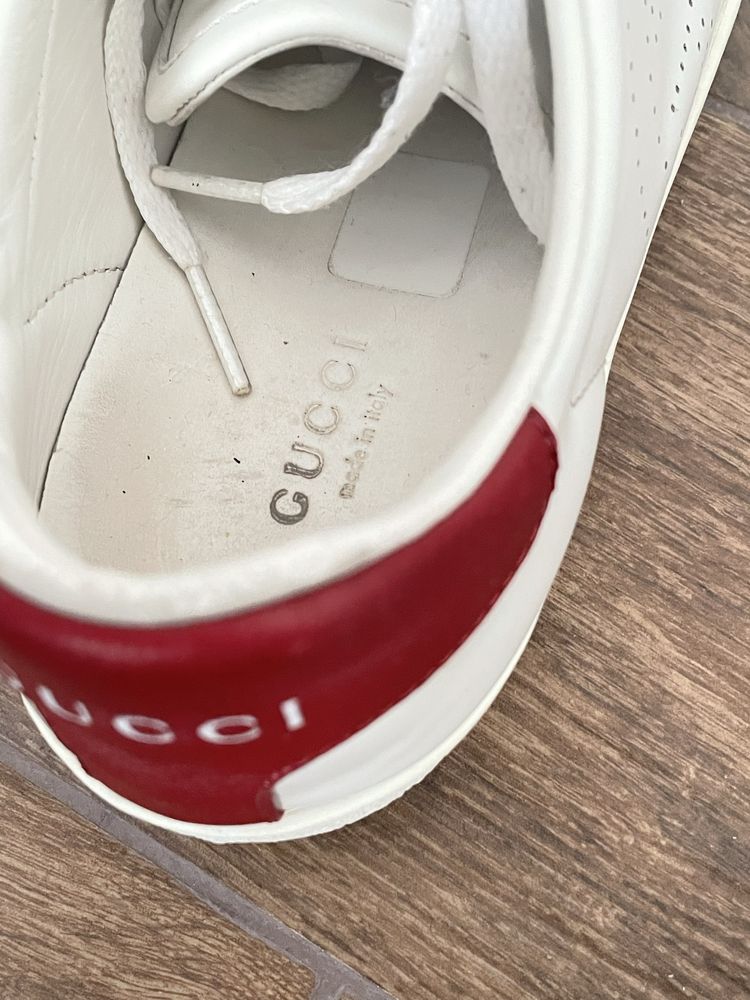 Gucci Дамски бели сникърси