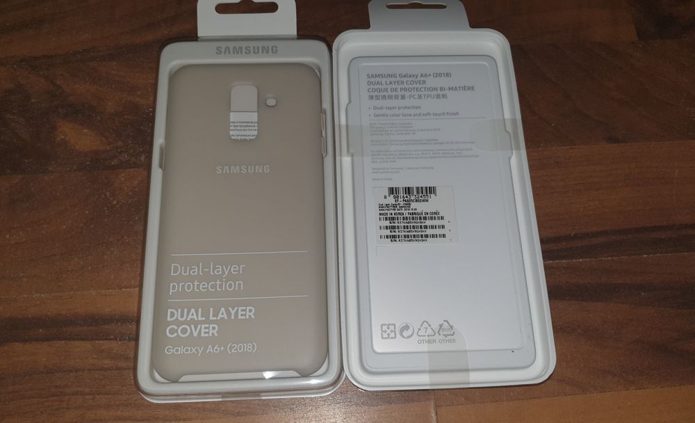 Husa noua originala Samsung Dual Layer Cover A6+ A6 Plus 2018 A605