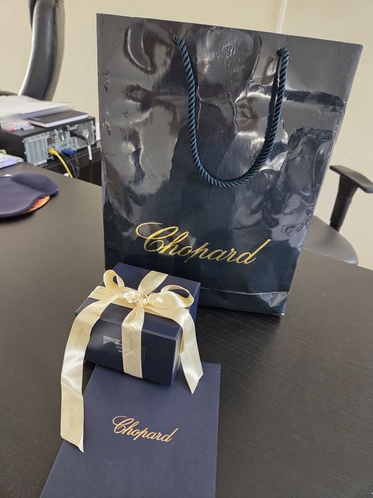 Chopard обици Happy hearts