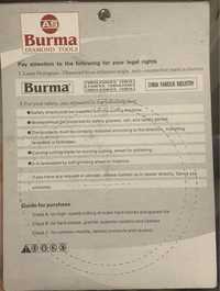 Алмазные диски Burma