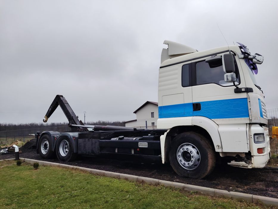 Vând sau schimb man tga cu echipament abrollkiper