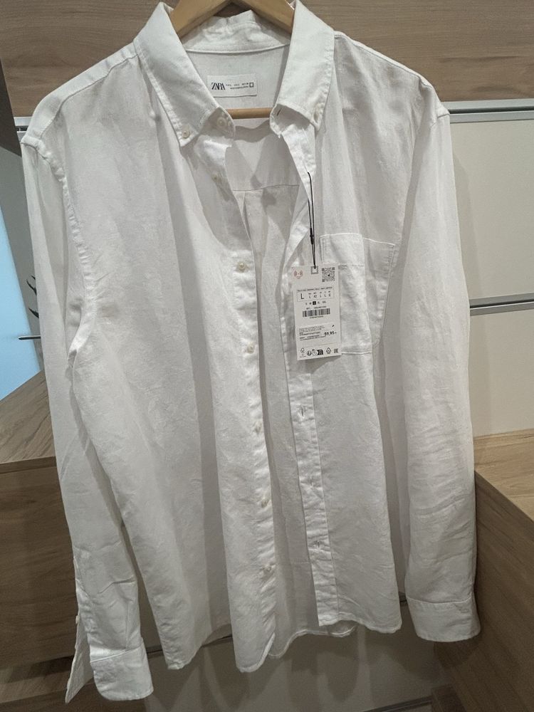 Мъжки ленени ризи ZARA! Нови!