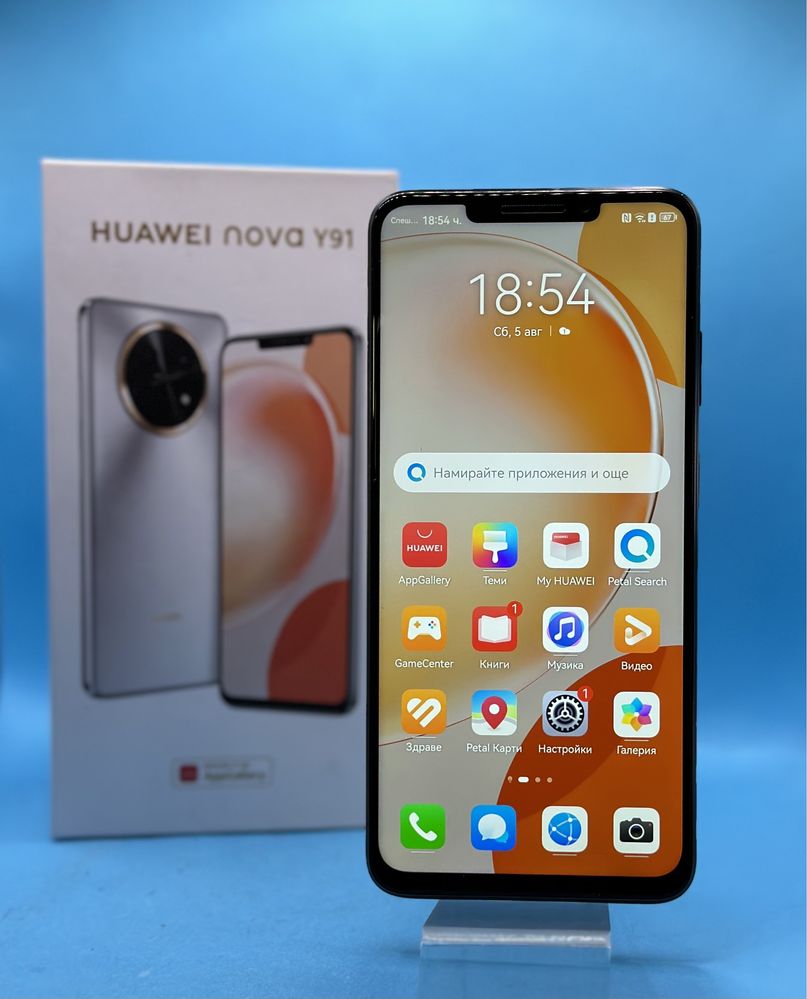 ГАРАНЦИОНЕН!!! HUAWEI Nova Y91, 8GB, 128GB, Starry Black