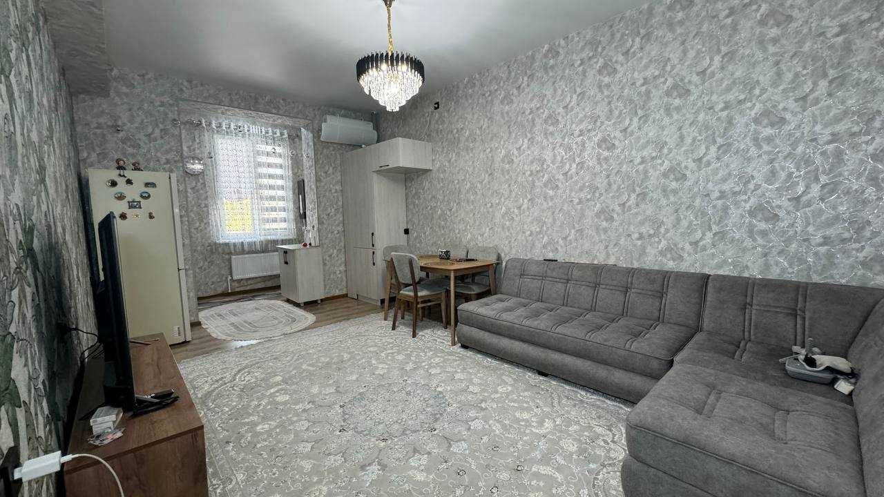 Киргили АТС 3 хонали янги қурилган квартира сотилади. ID: 001102