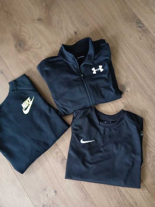 Nike dri fit спортна блуза,суитчъри Nike и  Under Armor.