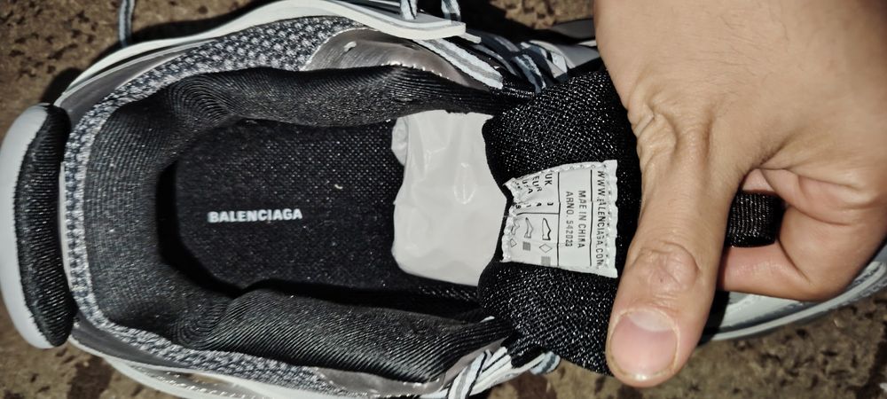 Balenciaga track grey