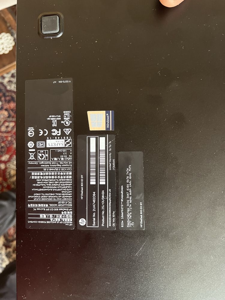 Hp elitedesk intel core 5
