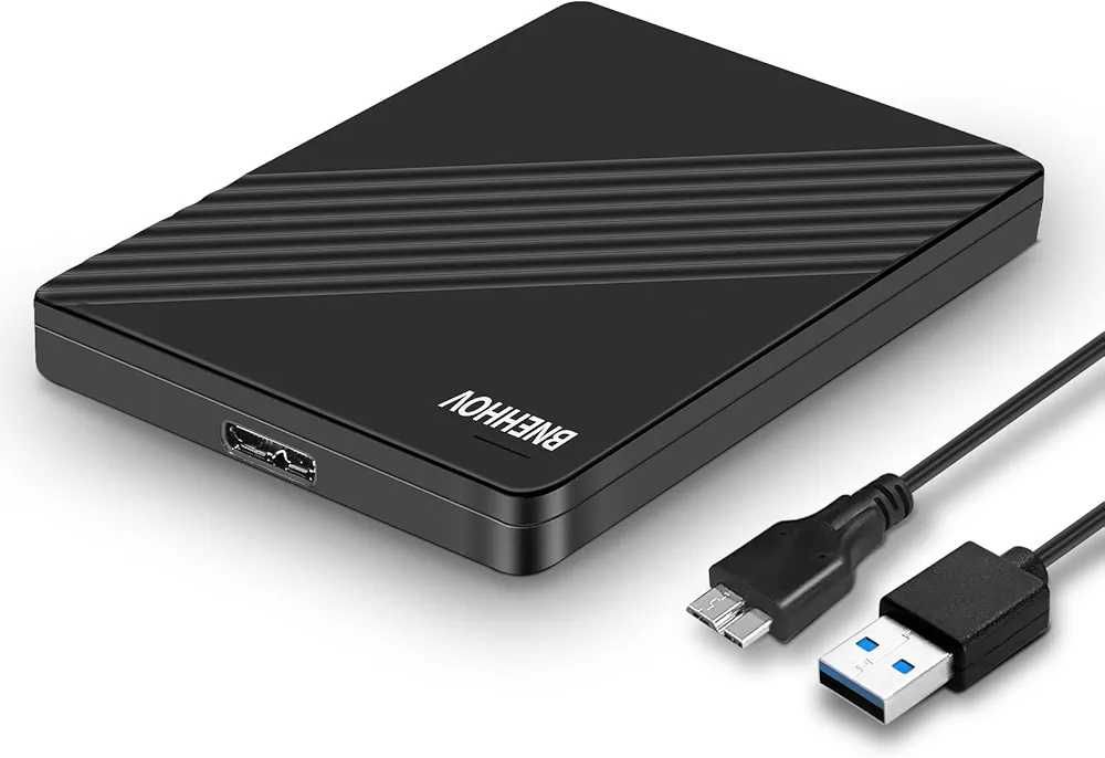 BNEHHOV 500GB 2.5” ултра тънък преносим USB 3.0 SATA HDD ...