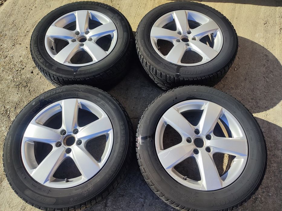 Jante aliaj vw Tiguan 17 cauciucuri iarna