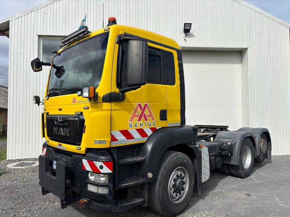 MAN TGS 6X4-4  EURO 5 kip hidraulic