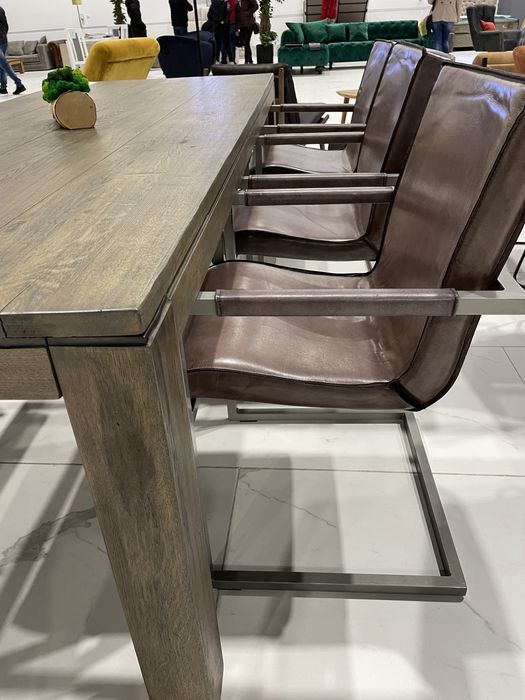 Masa din lemn masiv de stejar 240/100