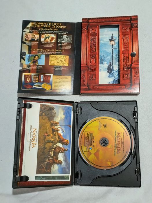 DVD (x2) Cronicile Din Narnia. Leul, Vrajitoarea Si Dulapul