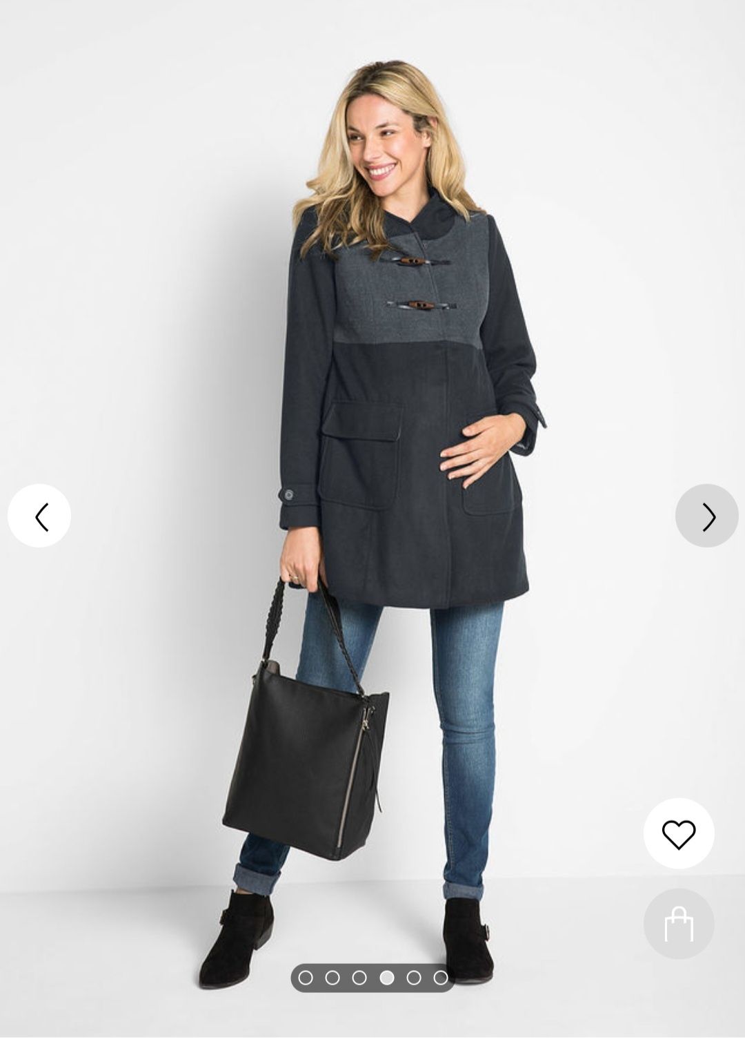 Jachetă Dufflecoat gravide/bebe bon prix