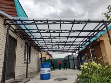 Ховлиларга навес ясаш урнатиш