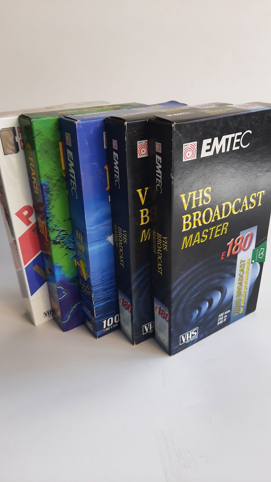 Casete video VHSprofesionale ptr inregistrari