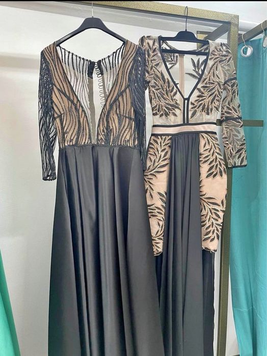 Rochie de seara lunga model deosebit