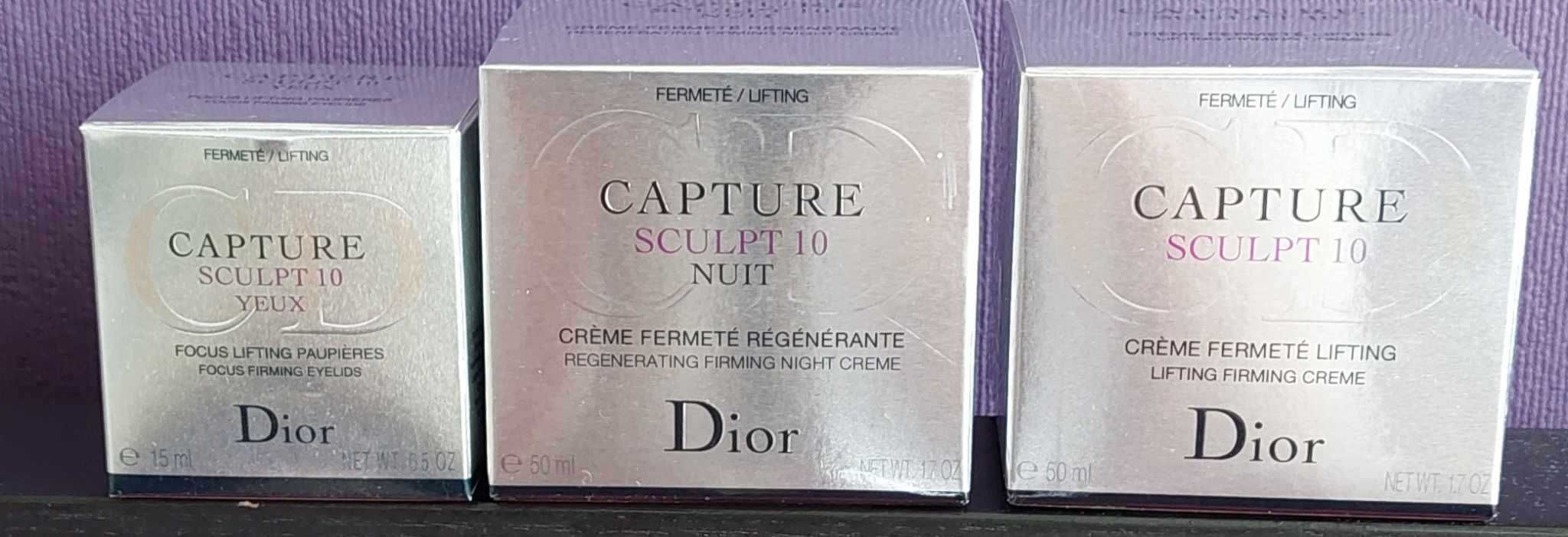 Комплект кремове на Dior