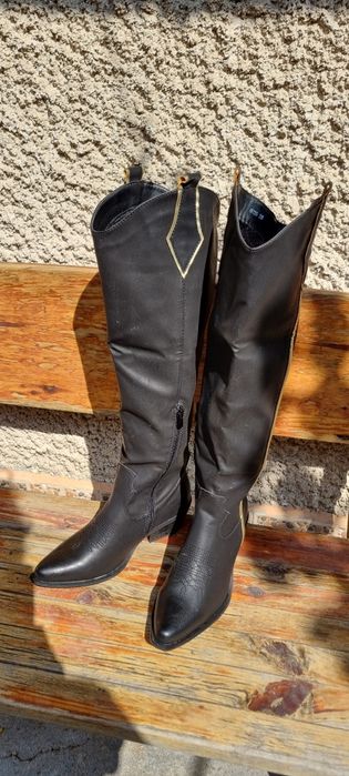 Дамски каубойски ботуши 38 номер