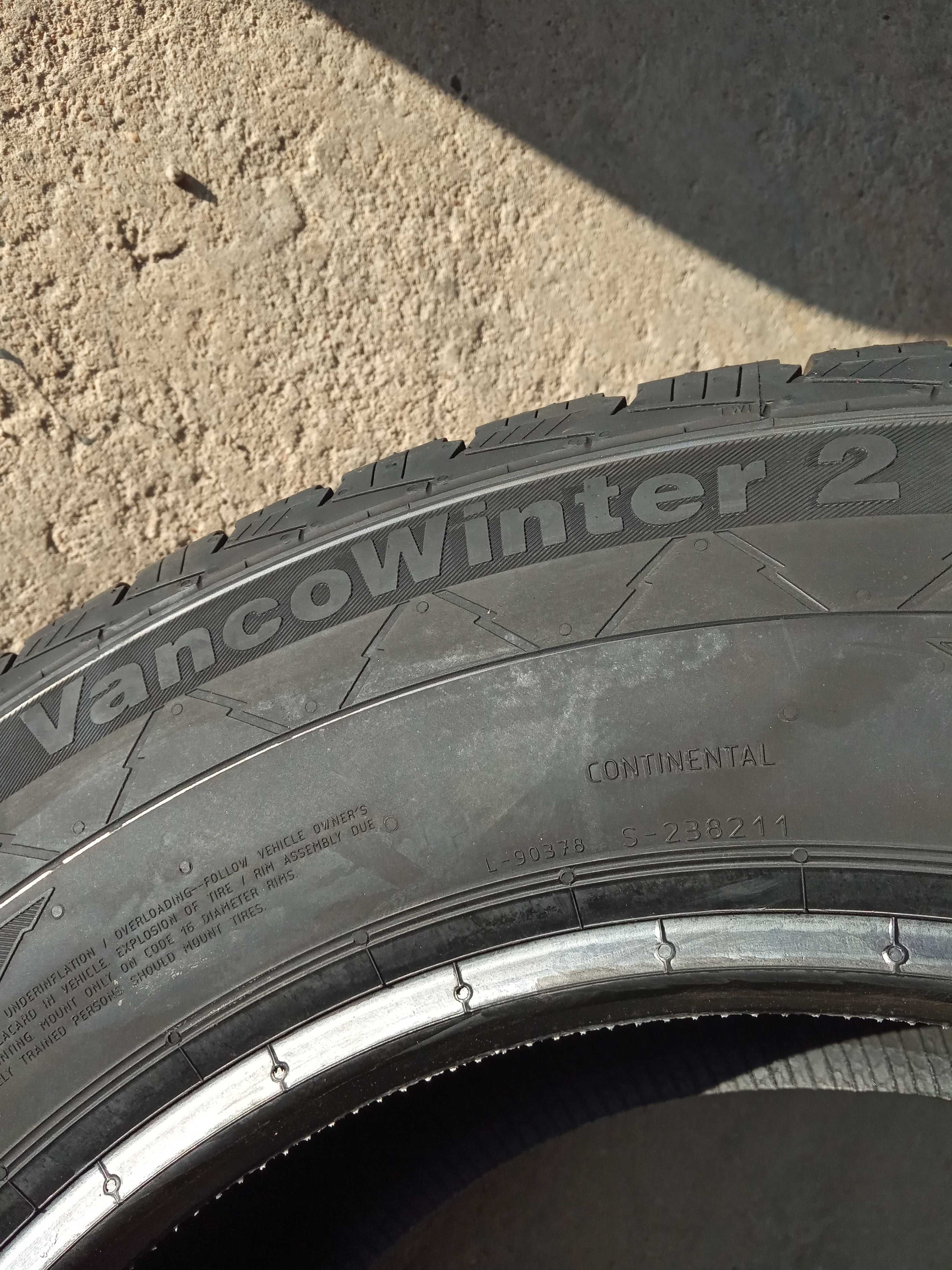 Нови 235/65R16C Continental VancoWinter2 118R 10PR DOT4524 330лв.С ДДС