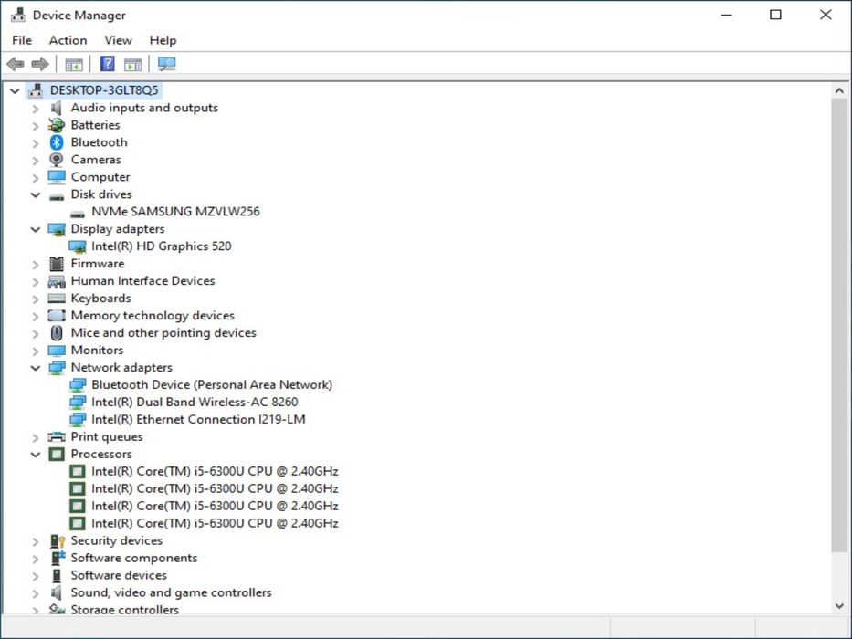 Лаптоп Lenovo ThinkPad X270 i5-6300U 2.40GHz/RAM 8GB/SSD 256GB/HDMI