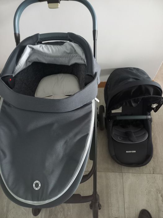 Количка Maxi cosi 2в1 с подарък с подарък зимен чувал