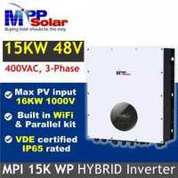 Invertor Solar hibrid MPP Solar 15Kw, pentru panouri solare