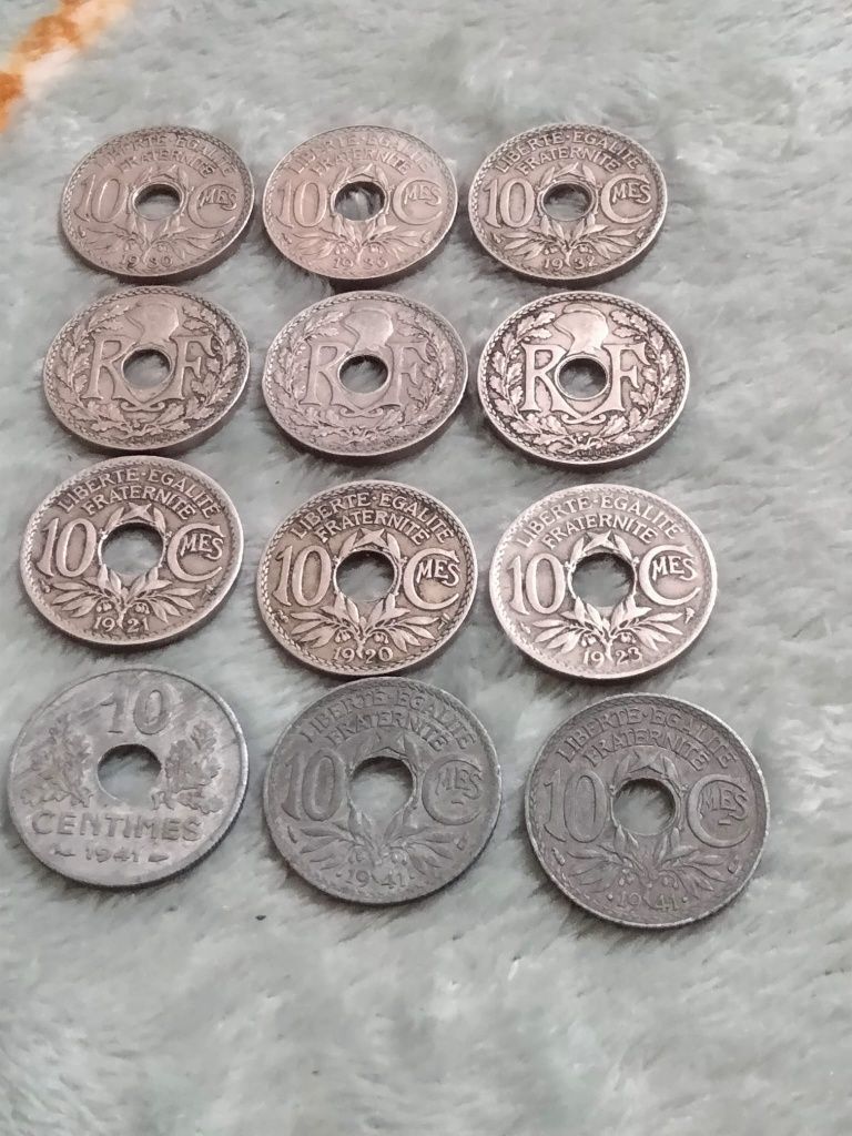 Monede franta vechi